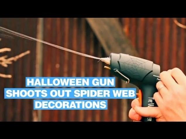 Make Awesomely Realistic Spider Webs with the Webcast Gun