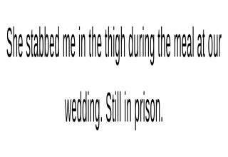 Do you have any marriage horror stories?