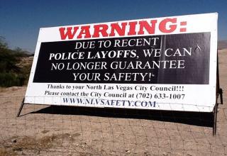 Cops in North Las Vegas Complaining about layoffs