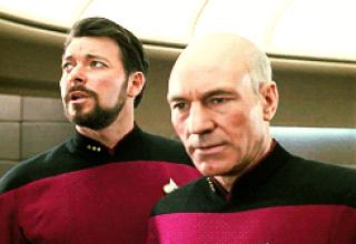 What did Captain Picard say to the tailor he hired to mend his uniform?  "Make it sew."
