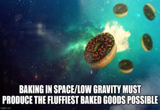 Mmmm, space donuts.