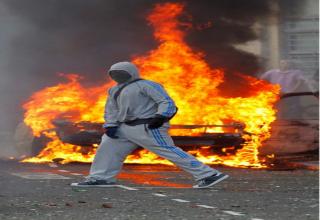 These are the London Riots and the aftermath.