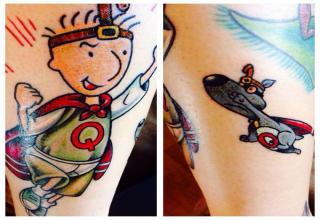 20 Awesome Tattoos Of Our Favorite Cartoons - Wow Gallery | eBaum's World