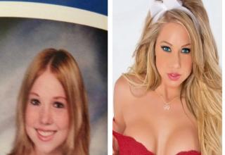 Adult film celebrities when they were young