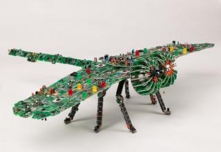 Computer Parts Sculptures