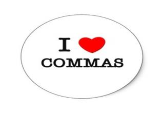 Comma fails