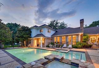 Chuck Norris' 7,362 square feet  Dallas house is for sale for 1.2 million. It has a gym, a pool and a movie room.