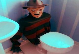 Funny pictures with one theme. Toilets