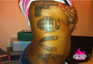 Tattoos you will only see in the roughest neighborhoods of America