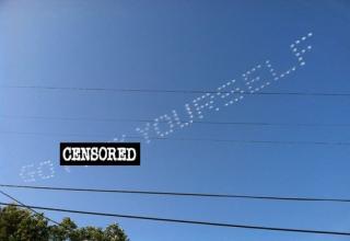 Here are 18 funny, weird, or otherwise awesome examples of skywriting: