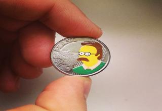 Pop Culture Painted on Coins!