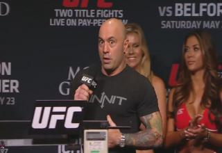 Joe Rogan Makes The Best Faces At UFC Weigh-Ins - Wow ...