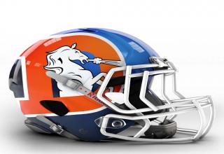Some of these alternate NFL helmet designs, created by artist and graphic designer Dylan Young...