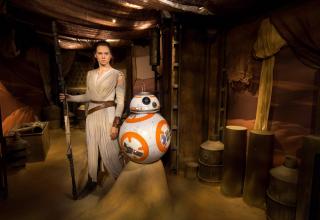 Star Wars At Madame Tussauds attraction in London...