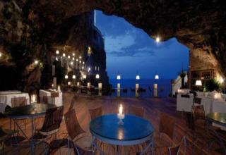 An Amazing Restaurant, in a Cliff Wall, on the Adriatic Sea - Gallery ...