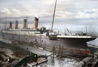 Titanic Fun Fact - The Titanic cost 7.5 million to build in 1909.