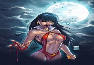 I realized I used some of the same pics as the last Vampirella gallery I did...so here are some bonus fresh pics.
