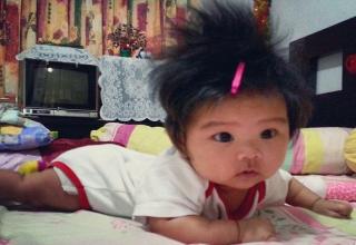 Adorable Babies Born With Full Heads Of Hair Wow Gallery Ebaum S World