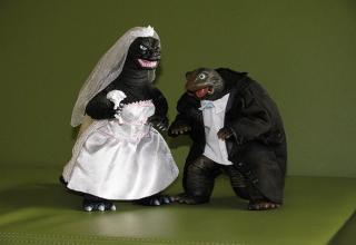 Pics of Wacky Wedding Cake Toppers