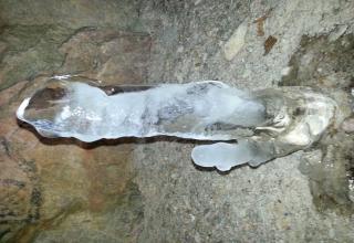A cave containing ice penis.