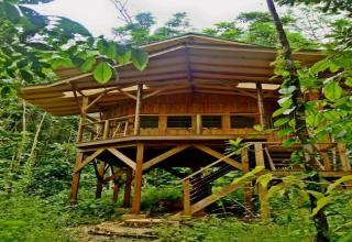 Finca Bellavista is a treehouse community of 25 structures in a plot of 600 acres of rain forest in Costa Rica. The treehouses are freaking AWESOME, featuring all the amenities of a great hotel but you get to experience the rain forest like never before.