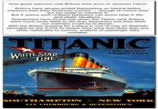 The incredible coincidences between the fictional 'Titan' and the 'Titanic'.