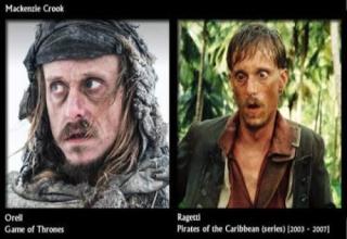 Who would've known these guys were in Harry Potter or Pirates of the Caribbean.