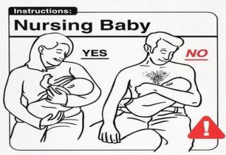 Some funny do's and don'ts for raising an infant.