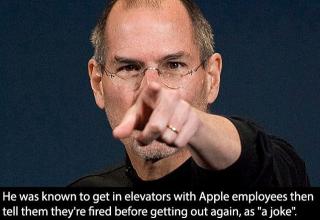 Steve Jobs was a genious but he wasn't considered a very nice guy.