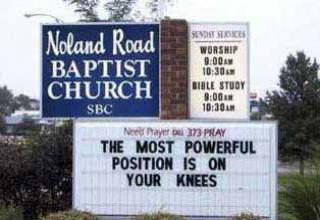 Crazy Insane Church Signs - Gallery | eBaum's World