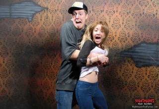 Nightmare Fear Factory in Niagara Falls, Canada is back for the fourth year in a row with  photos they captured of guests at the peak of fear