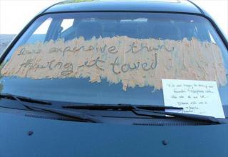 Here are the 24 best bad parking notes to ever hit the internet.