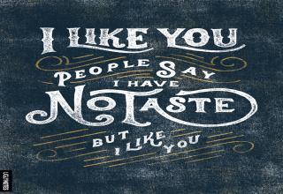 If you're anything like UglyNotes, you're a horrible person. But you're the kind of horrible person who appreciates honesty, which is what they have to offer. UglyNotes is a ragtag group of typographic designers and pessimists creating a collection of hand lettered greeting cards that express what you're really thinking. www.UglyNotes.com