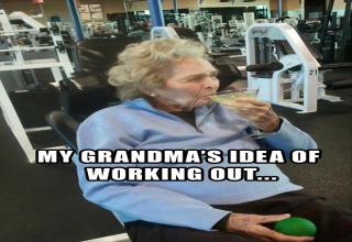 Mawmaw & Pawpaw can still get jiggy wit' it (or jiggly, as the case may be). An album in celebration of Senior Fitness Day- tell granny to velcro those sneakers, grab her teeth, and get out there! Show some lurve because I lurve you!