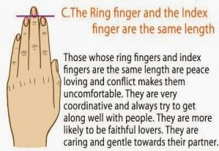 When Your Ring Finger Is Longer Than Your Index Finger. - Gallery ...