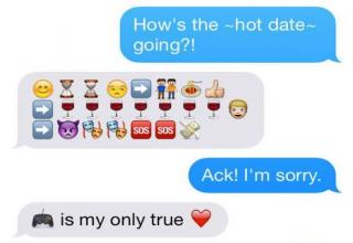First dates are awkward enough, these texts just make things worse.