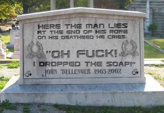 people who took their humor to the grave