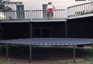 14 things that will happen to you on a trampoline - Gallery | eBaum's World