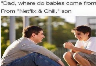 we all know what this means...
<br><br> 
It's time to reveal all the mystery behind "<a href=https://knowyourmeme.com/memes/netflix-and-chill>Netflix and chill</a>", but if you are still struggling to wrap your mind around the concept, maybe <a href=https://cheezburger.com/577541/15-examples-of-what-it-means-to-netflix-and-chill>some examples</a> will be just what you need to understand what is going on behind this trend. 
<br><br>
Some people have looked to Netflix and chill as a marketing opportunity. Products designed to facilitate the aforementioned coitus while watching some very irrelevant show or movie have been popping up everywhere. But what could be better for you on a vacation with your significant other (hand), than a <a href=https://cheezburger.com/721925/ultimate-netflix-and-chill-room-on-airbnb>Netflix and chill AirBnb</a>. As far as I know I don't think it could really get better.  