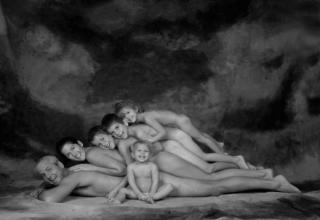 It is very difficult to understand why these families took these family photos