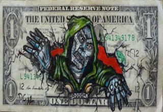 21 Defaced Dollar Bills That Are Artistic Masterpieces - Wow Gallery ...