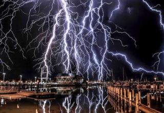 Lightning can travel through the air at 270,000 miles per hour