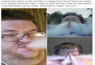 Some people take vaping way, WAY too seriously.