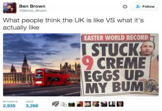 The UK’s biggest export is humour with a ‘u’