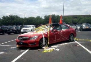 These horrible parking jobs all got the revenge they deserved