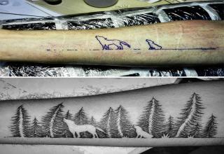 40 Amazing Tattoos People Got To Cover Their Insecurites - Wow Gallery ...