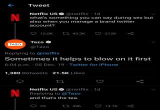 Netflix's Twitter Account Decided to Have Some Fun and the Whole