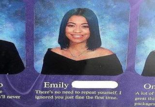 23 High School Yearbook Quotes That Deserve a Pulitzer - Funny Gallery ...