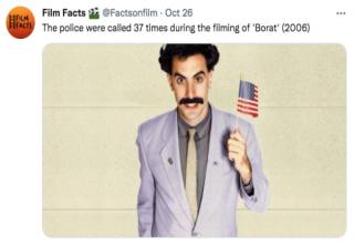 Facts about famous flicks.
