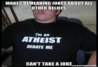 Sick of the atheist propaganda here.  Thought I'd retaliate in kind.